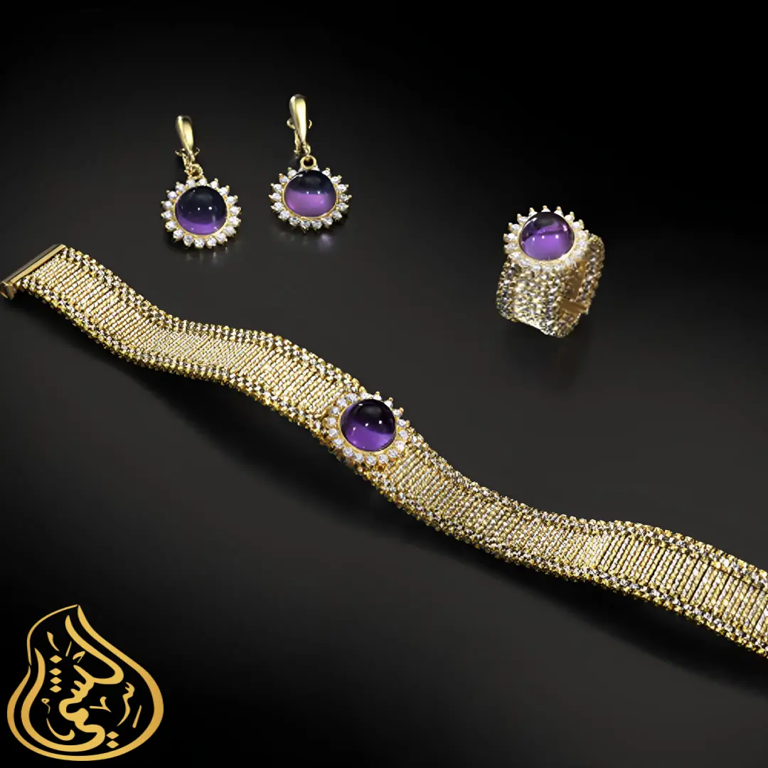 طقم ذهب نسائي